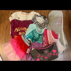 8 Pc Girls Tops Size 14-16